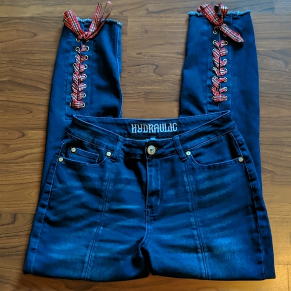 Hydraulic Jeans Hydraulic Farrah High Rise Ankle Jeans Poshmark